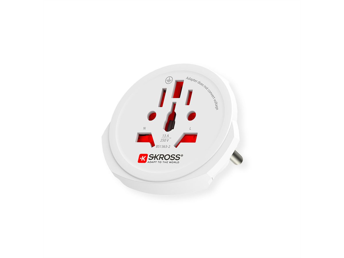 Skross PRO World Universal Travel Adapter, worldwide