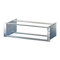 SCHROFF EuropacPRO 19" moduledrager voor backplane, zwaar, achteraf afschermend, 6 HE, 355 mm