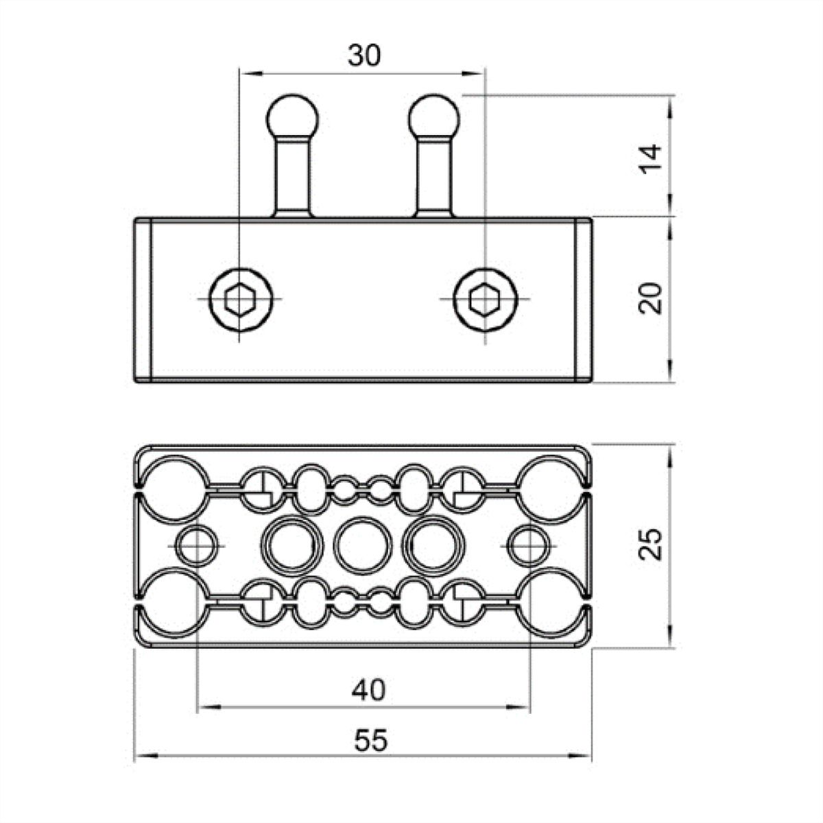 BACHMANN Easy-Stop silver