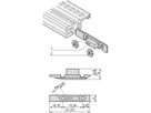 SCHROFF Slide Nut, to Accomodate 2 Nuts, 100 Pieces