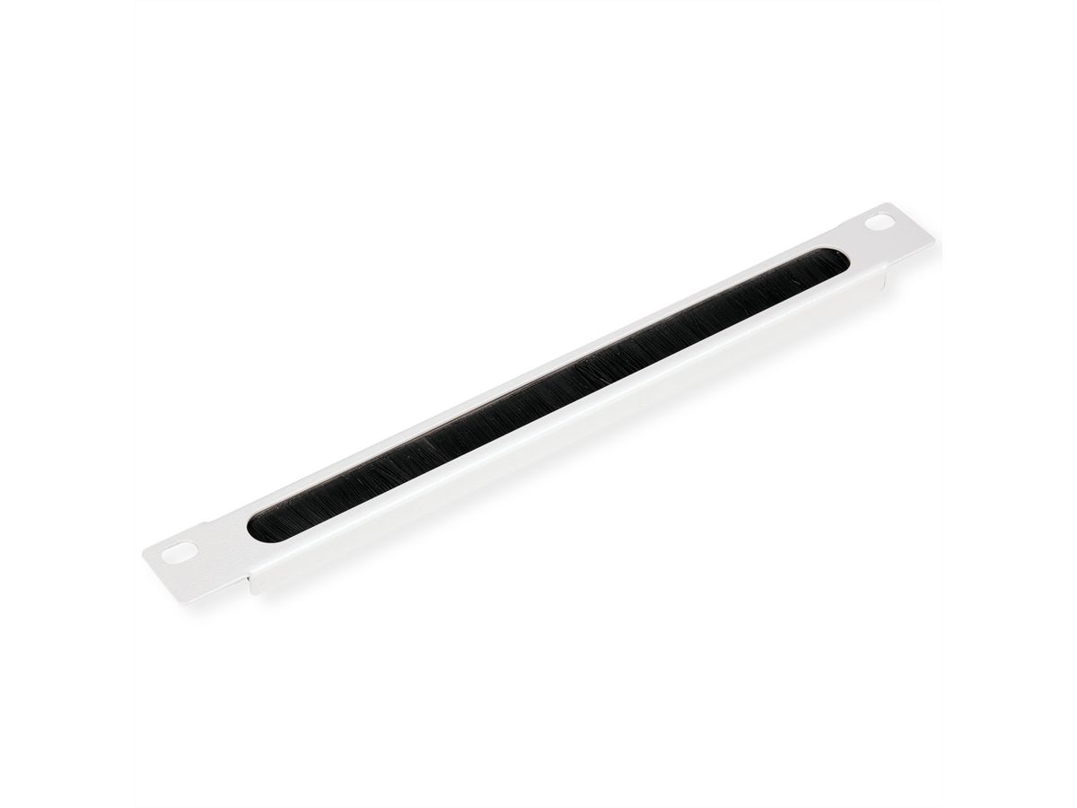 ROLINE 10-inch kabeldoorvoer, met borstelstrook 0.5HE grijs