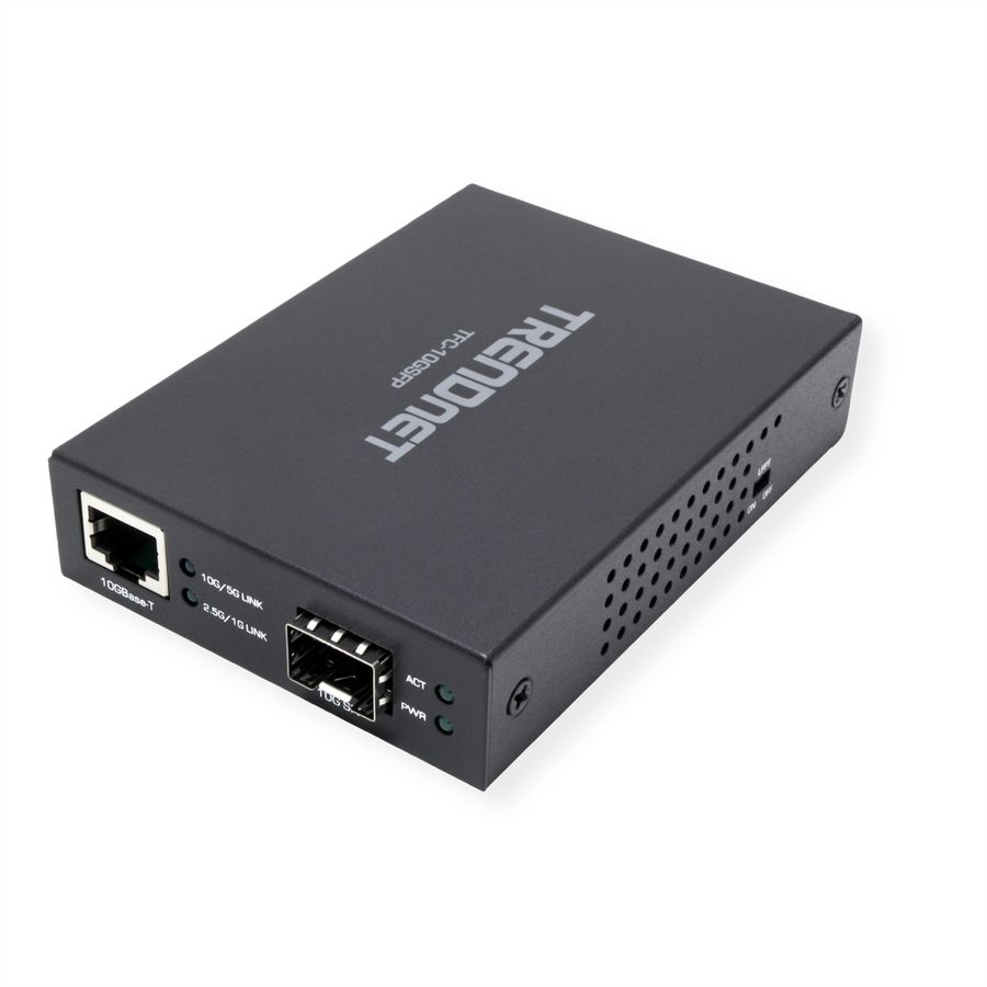 TRENDnet TFC-10GSFP Media Converter, 10GBASE-T zu SFP+ Fiber
