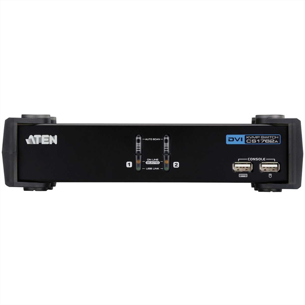 ATEN CS1762A KVM switch DVI, USB, audio, USB hub, 2 poorts