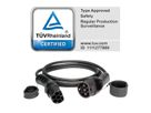 ROLINE Auto oplaadkabel Type2, 1-fase, 250VAC (1P+N+E), 32 A, 7.4 kW, 3 m