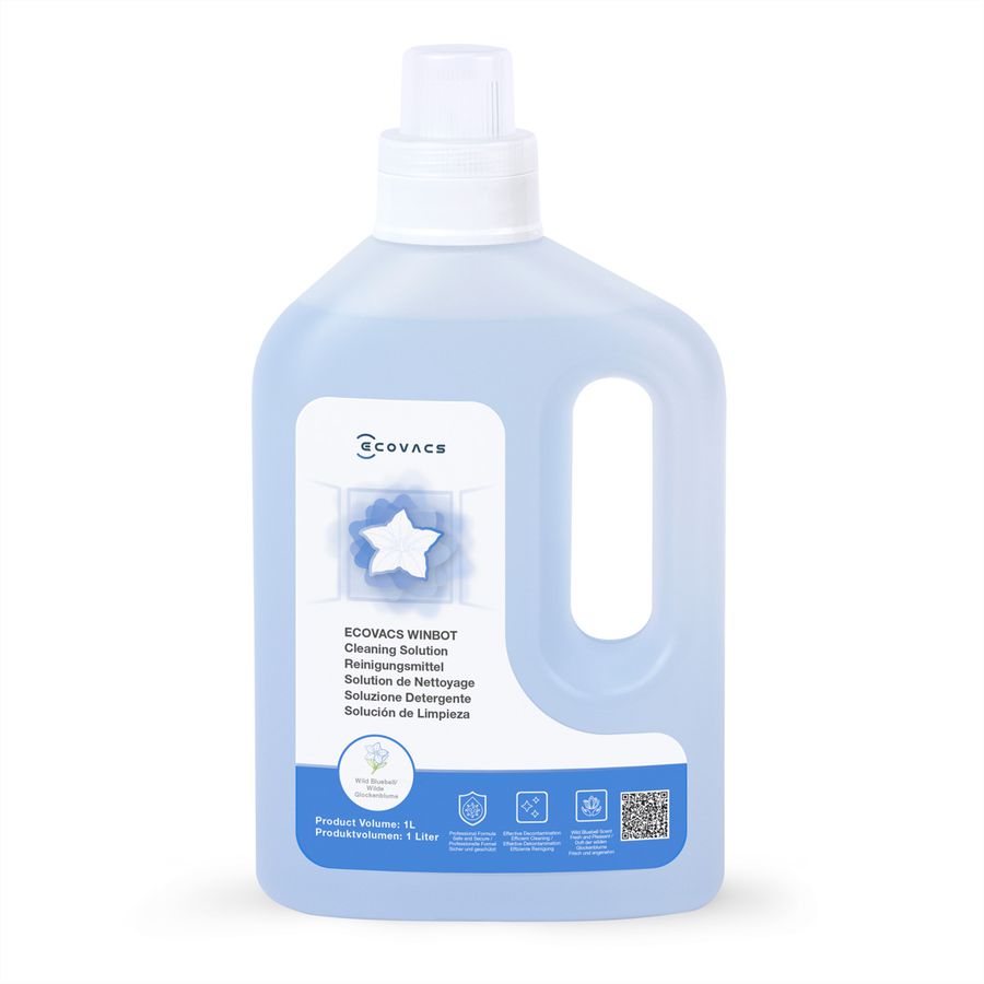 Ecovacs WINBOT reinigingsoplossing 1 l, voor Winbots-Serie
