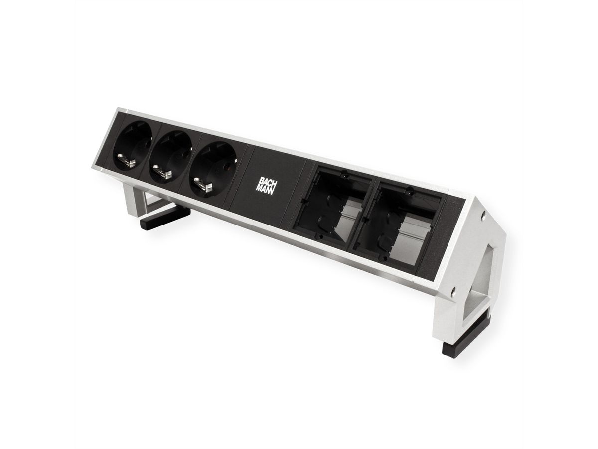 BACHMANN DESK2 3x earthing contact 2x ABD GST18 Inox