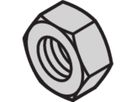 SCHROFF Hexagonal Nut, M2.5