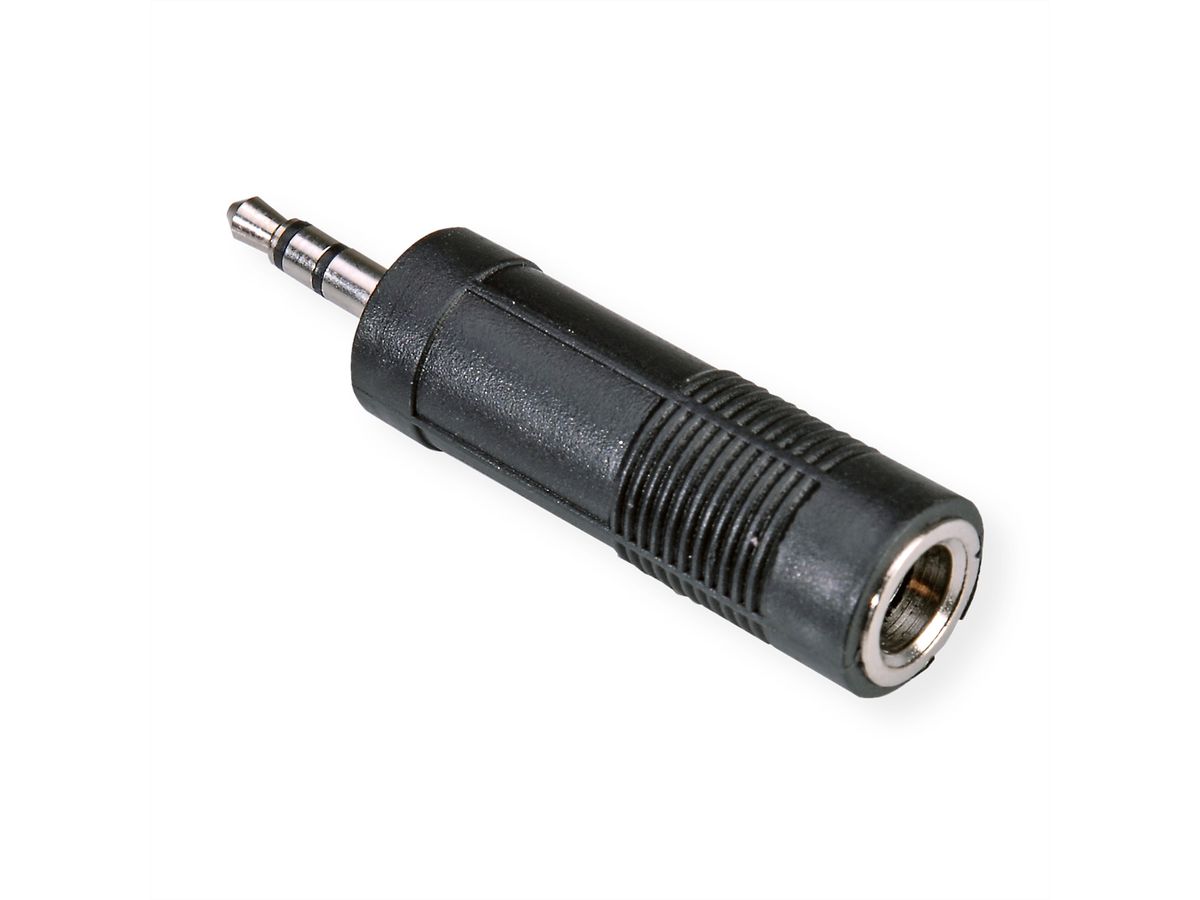 ROLINE Stereo Adapter 3.5 mm Male - 6.35 mm Female