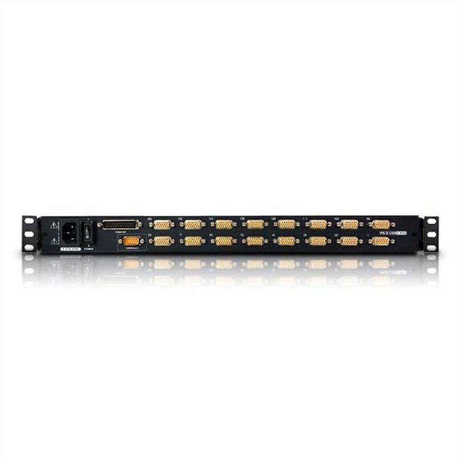 ATEN CL5716N LCD KVM Switch, USB-PS/2, VGA , DE-Layout