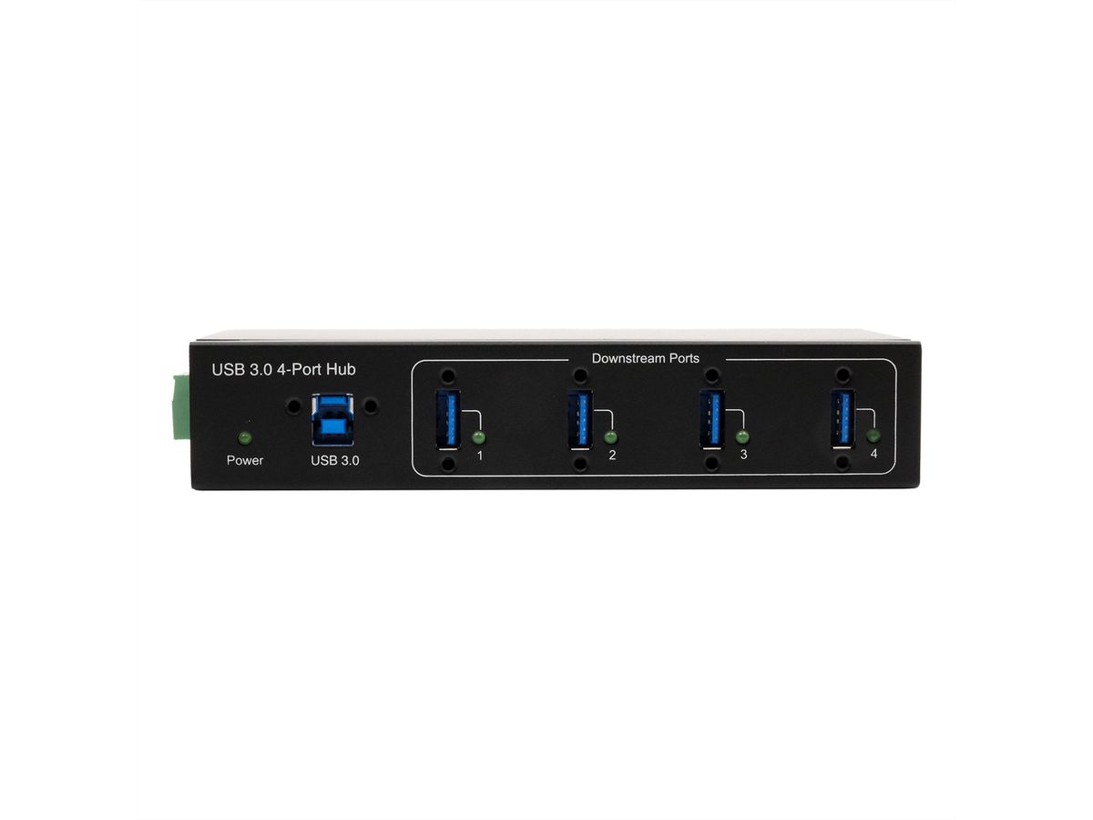 EXSYS EX-11224HMVS 4-poorts USB 3.2 Gen 1 metalen HUB VIA VL811+ chipset