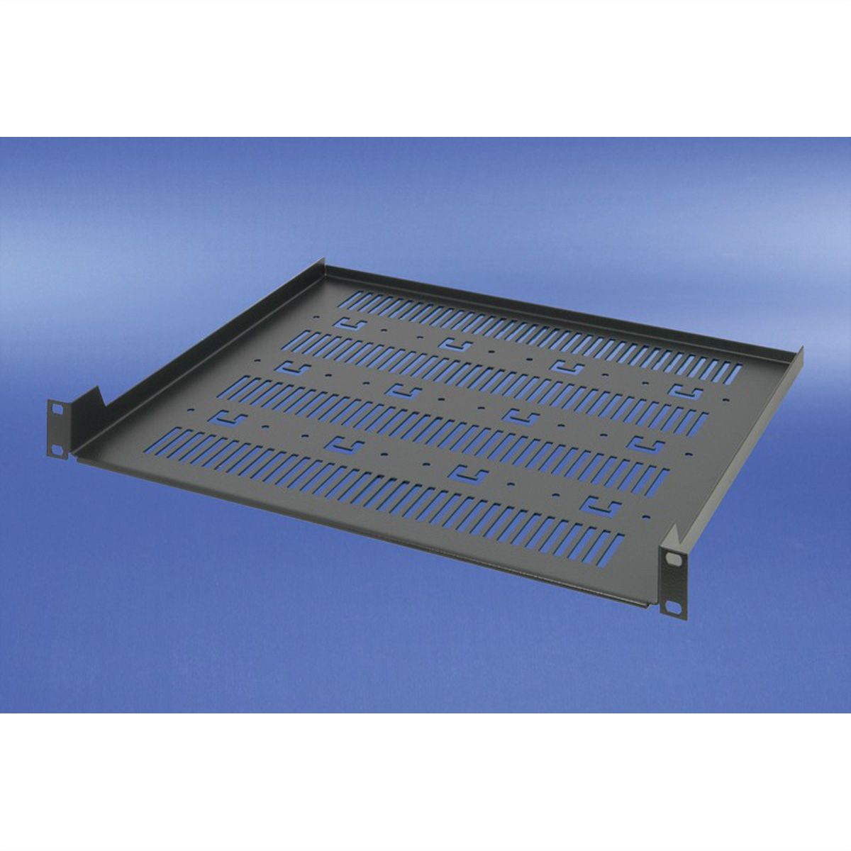 SCHROFF 19" Equipment Shelf, 1 U, RAL 7021