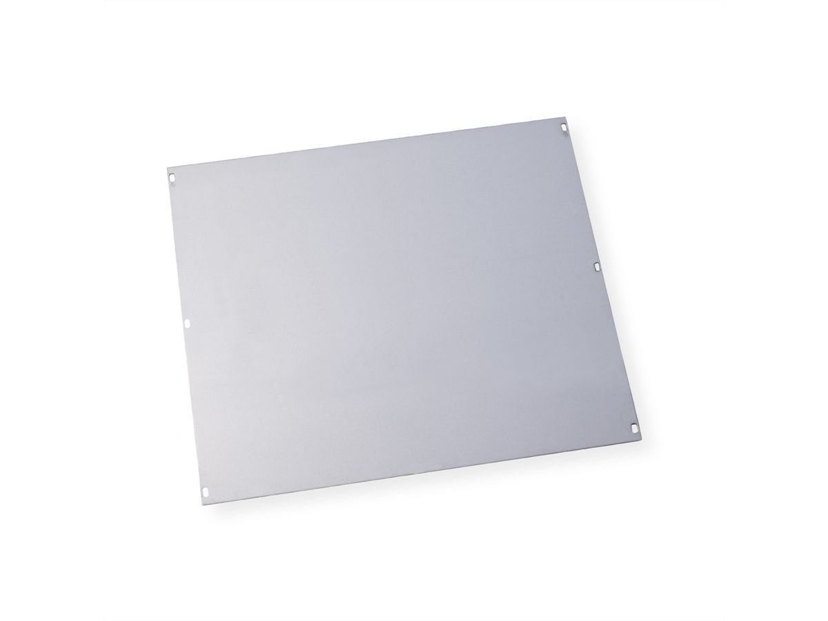 SCHROFF Frontpaneel, Refrofit afscherming, 6 HE, 42 HE, 2,5 mm, Al, geanodiseerd, onbehandelde randen