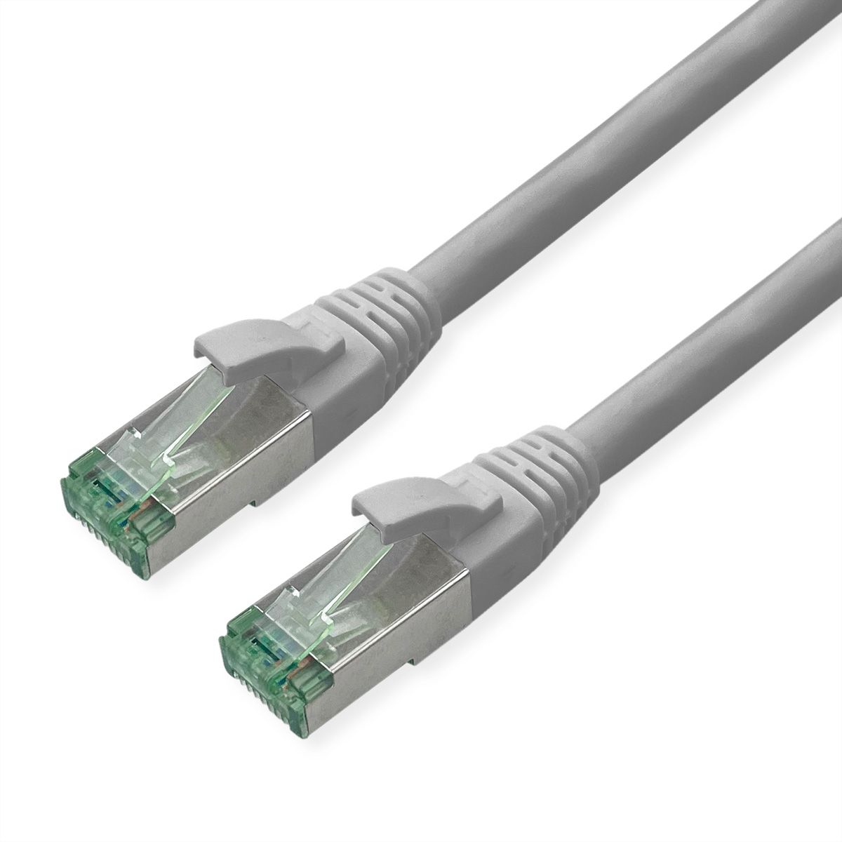 ROLINE RM Patchkabel Cat.6A S/FTP (PiMF), grijs, 5 m