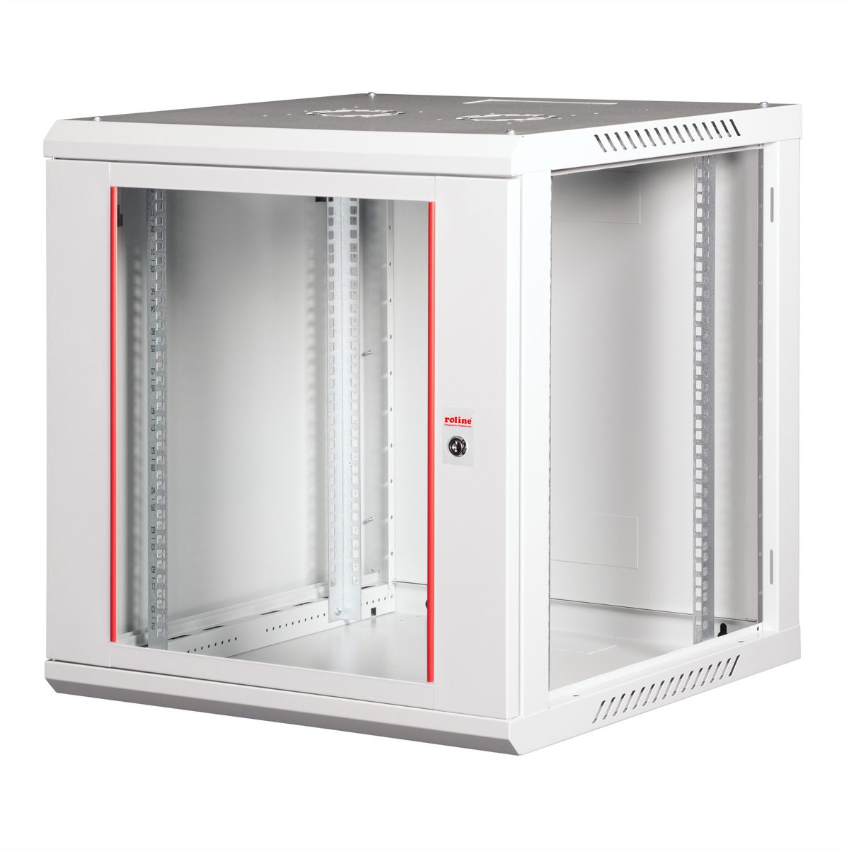 ROLINE 19" Wall Cabinet Basic Plus 12U, 600x600 BxT grey