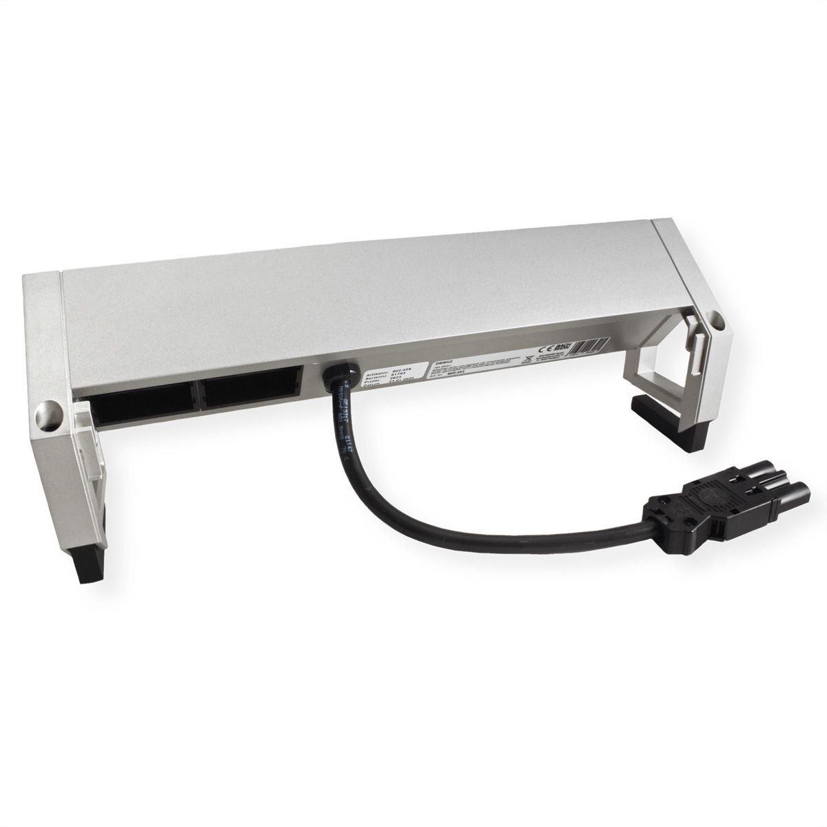 BACHMANN DESK2 3xUTE 35° 2xCM stroom 0,2m GST18 Inox gelakt