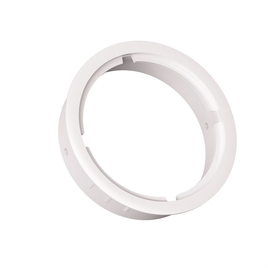 BACHMANN LOOP ROUND cable entry, white