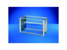 SCHROFF EuropacPRO 19" moduledrager voor rail, retrofit-afscherming, EN 50155, 3 HE, 84 HE, 235 mm