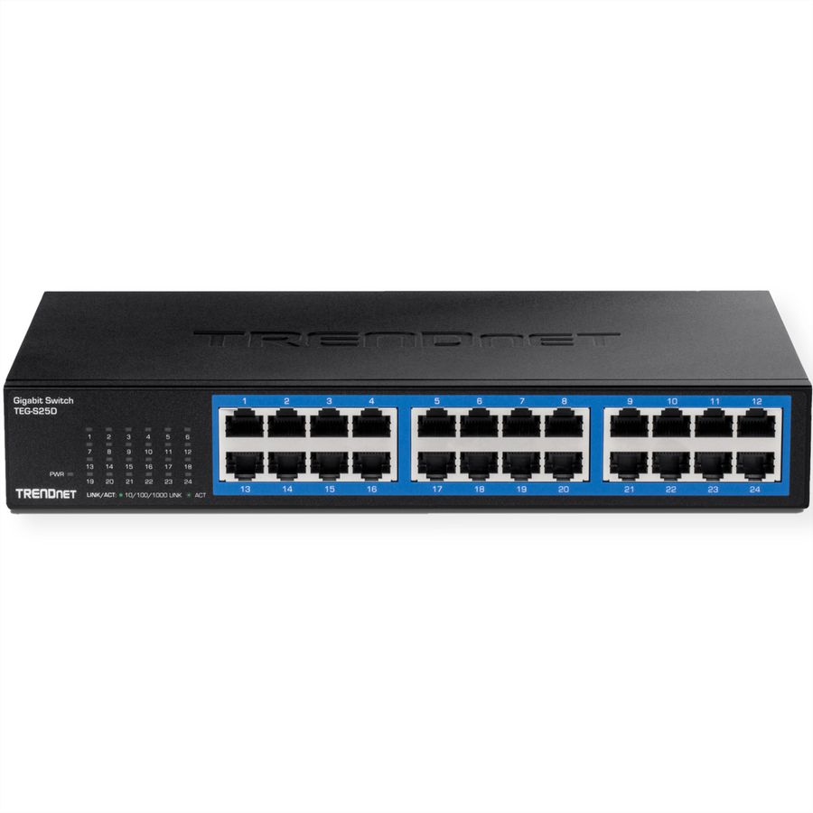 TRENDnet TEG-S25D 24-Poorts Desktop Gigabit Switch