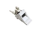 SCHROFF Inserter/Extractor Handle Type IEL, Grey Lever, Black Button, Top, 10 Pieces
