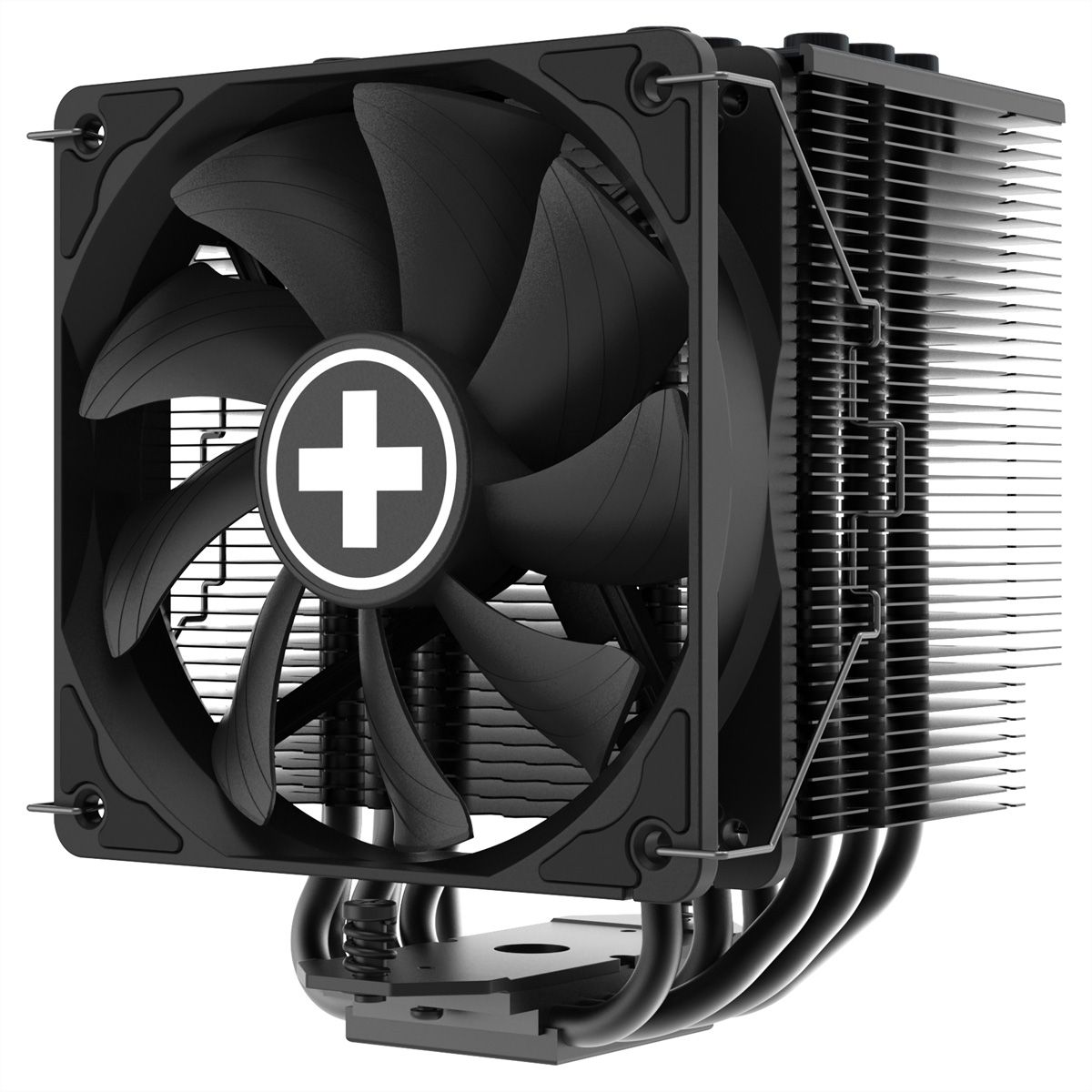 Xilence M906 AMD and Intel CPU Cooler, 120mm Black PWM FDB Fan, 250W TDP, black