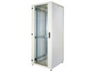 CONTEG RI7 ISeven IT-kast 42 HE, 800 x 800 mm, grijs