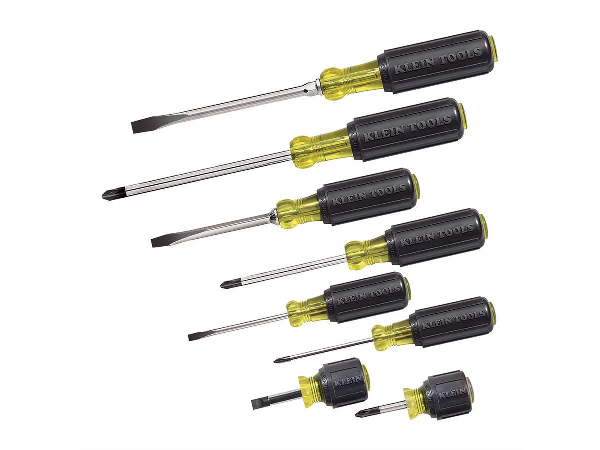 KLEIN TOOLS 85078 Schroevendraaier, 8-delige set