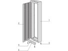 SCHROFF Etsirack kastframe, 1 stuk