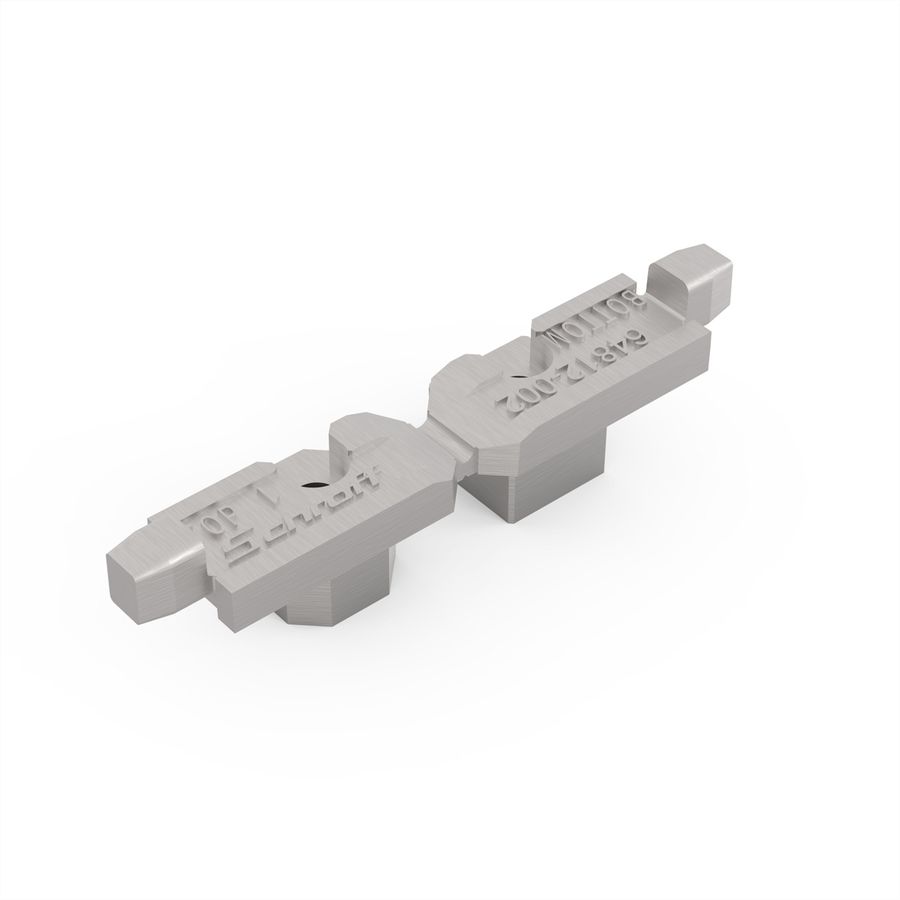 SCHROFF Frame Type Plug-In Unit PCB Mounting Support for Slot 1, 50 Pairs