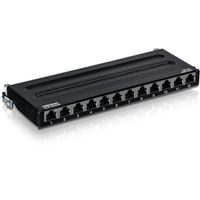 TRENDnet TC-P12C6AS Patchpaneel, 12-poorts Cat.6a afgeschermd voor wandmontage