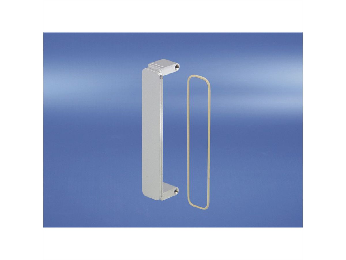 SCHROFF PMC Mezzanine frontplaat, onbehandeld, met EMC afscherming, Al, geanodiseerd, 1 stuk