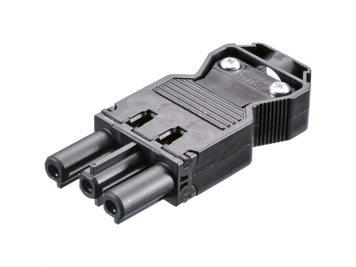 BACHMANN appliance coupler GST18/3 black