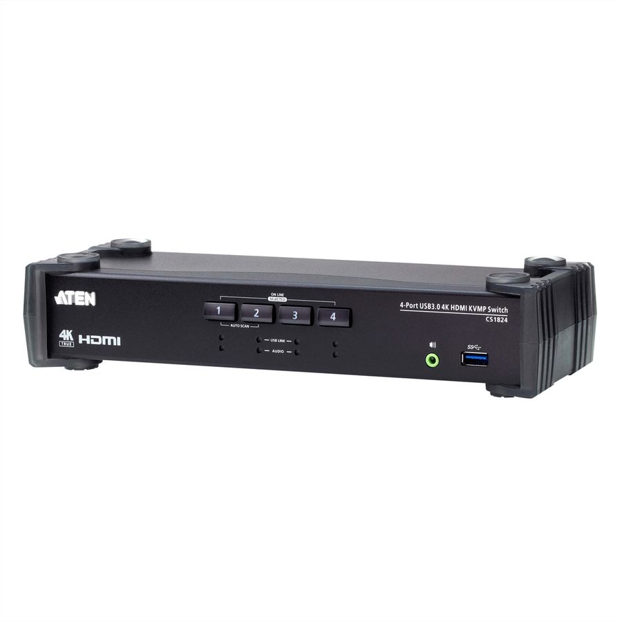 ATEN CS1824 4-poorts USB 3.0 HDMI KVM switch