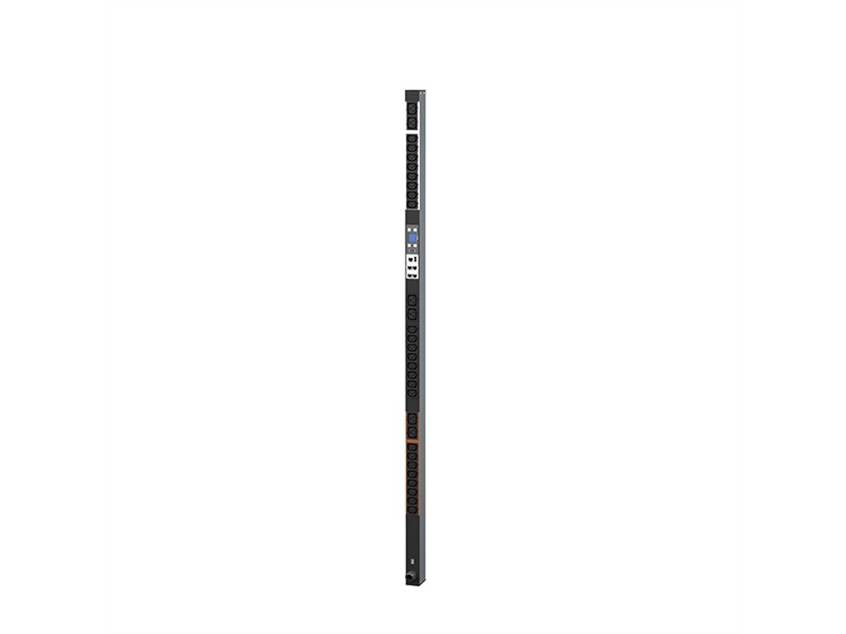 BACHMANN BN3000 24xC13 6xC19, Meting p.Ph.3m H05VV-F 5G2.5 CEE16A Lan