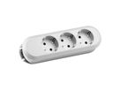 BACHMANN SMART 3xCEE7/3 wit zonder voedingskabel