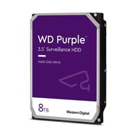 Western Digital Blue 8TB WD PURPL 8TB WD PURPLE interne harde schijf 5400 RPM 256 MB 3.5" SATA III