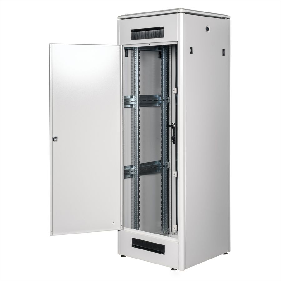 ROLINE 19-inch netwerkkast Pro 36 U, 600x600 BxD Glazen deur grijs
