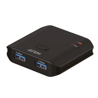 ATEN US4322 USB switch met 2x2 poorten, USB 3.2 Gen 1-switch voor het delen van randapparatuur