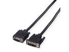 VALUE DVI Cable, DVI (18+5) - HD15, M/M, 2 m