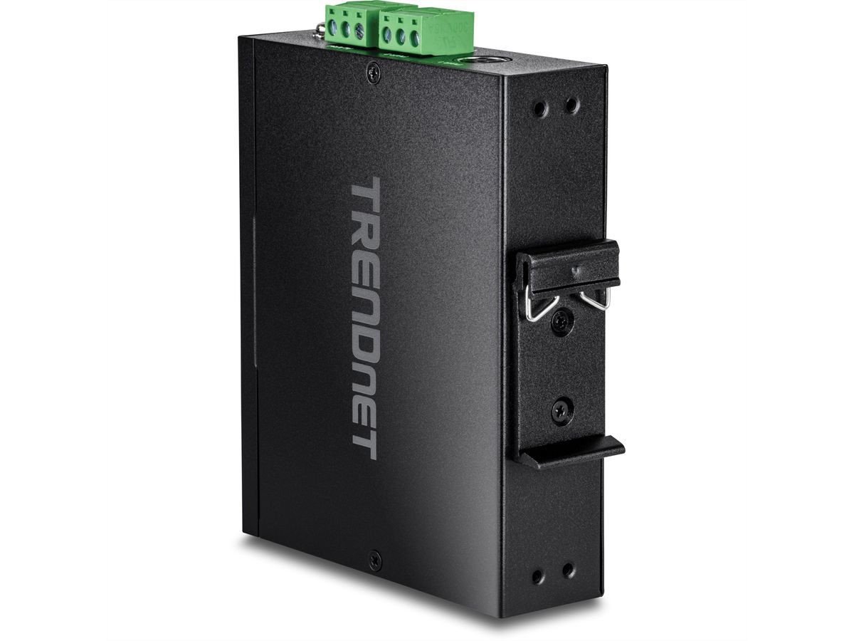 TRENDnet TI-BF711SFP Industrial Medienkonverter 10G SFP+ auf 10G  PoE++