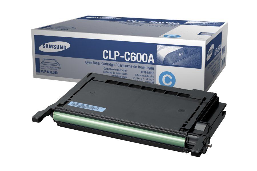 Samsung CLP-C600A toner cartridge Original Cyan 1 pc(s)