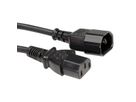 ROLINE Monitor Power Cable, IEC 320 C14 - C13, black, 1.8 m