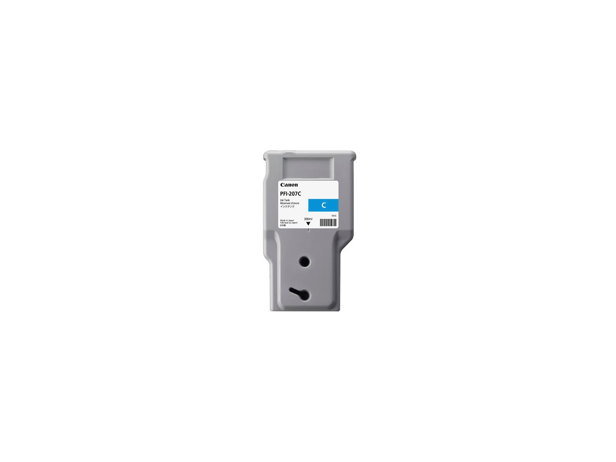 Canon PFI-207 Cyaan inktcartridge