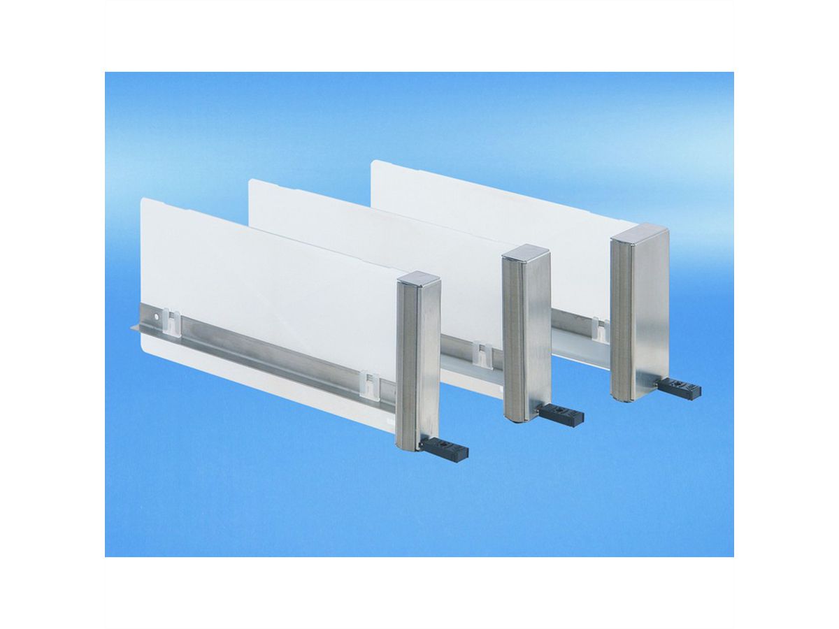 SCHROFF AMC Filler Module ECO With Fixed Handle, Double Mid-Size