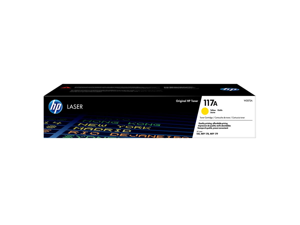 HP 117A originele gele lasertonercartridge