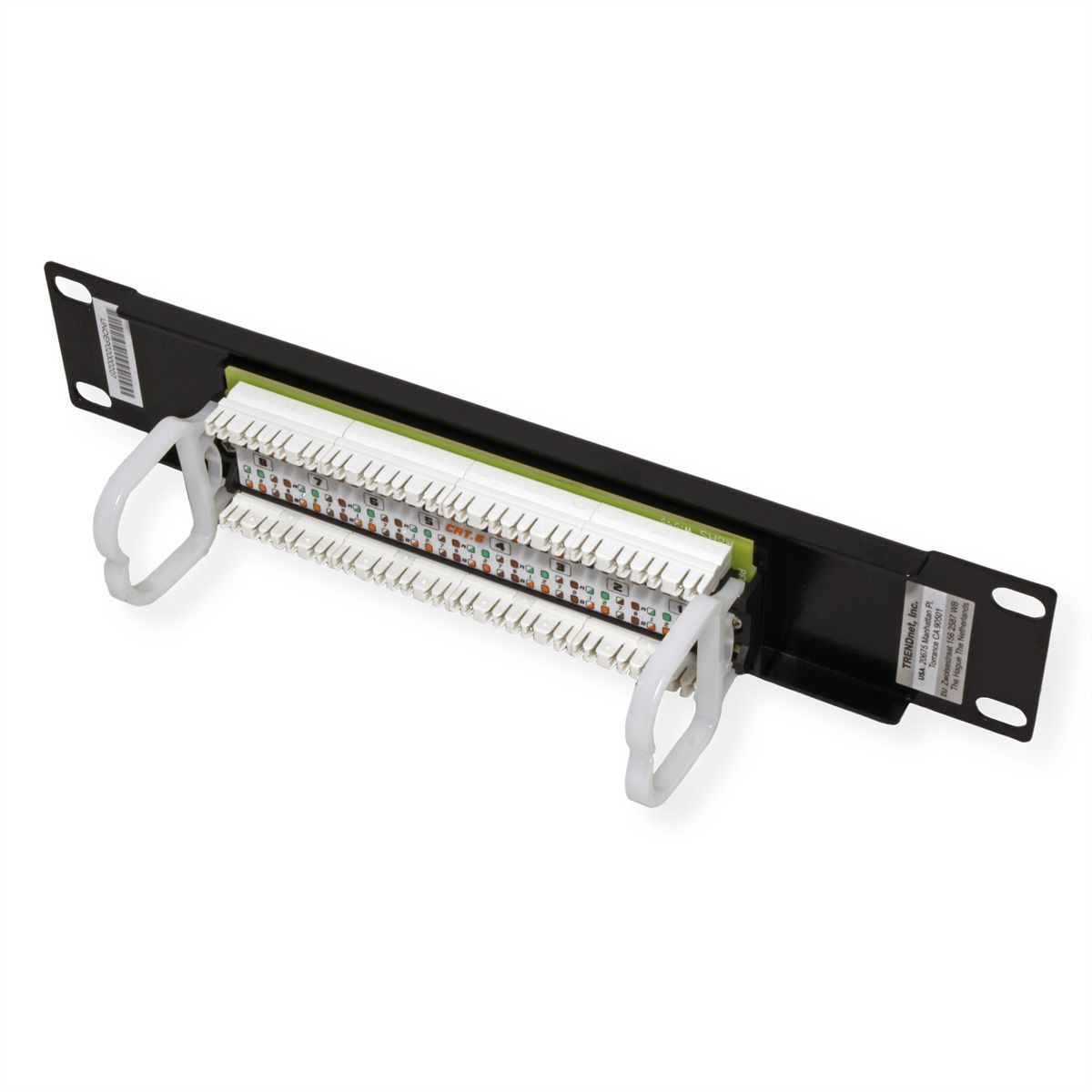 TRENDnet TC-P08C6 10" 8-Port Cat. 6 Unshielded Patch Panel