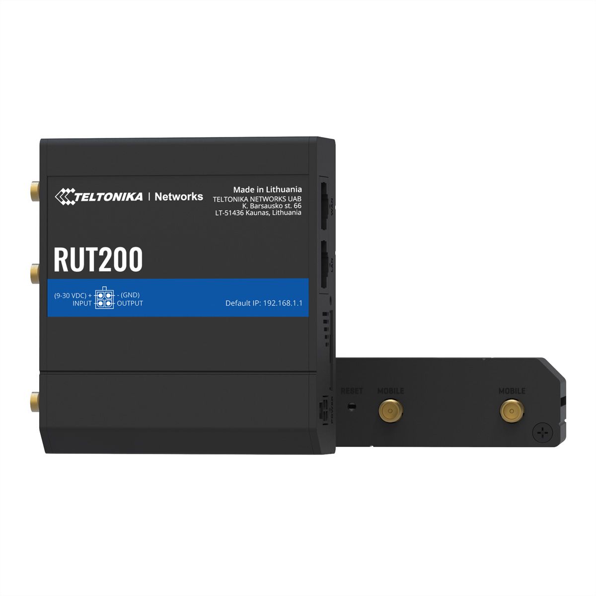 TELTONIKA RUT200 LTE/4G/3G/2G WiFi industriële router