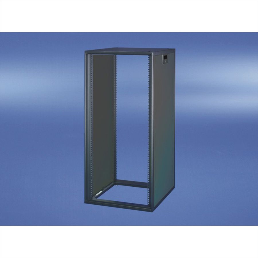 SCHROFF Novastar Cabinet Without Door and Rear Panel, Heavy-Duty, RAL 7021, 1745H 553W 600D