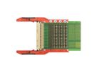 SCHROFF testadapter voor DIN-aansluiting type E, 3 HE, 220 mm