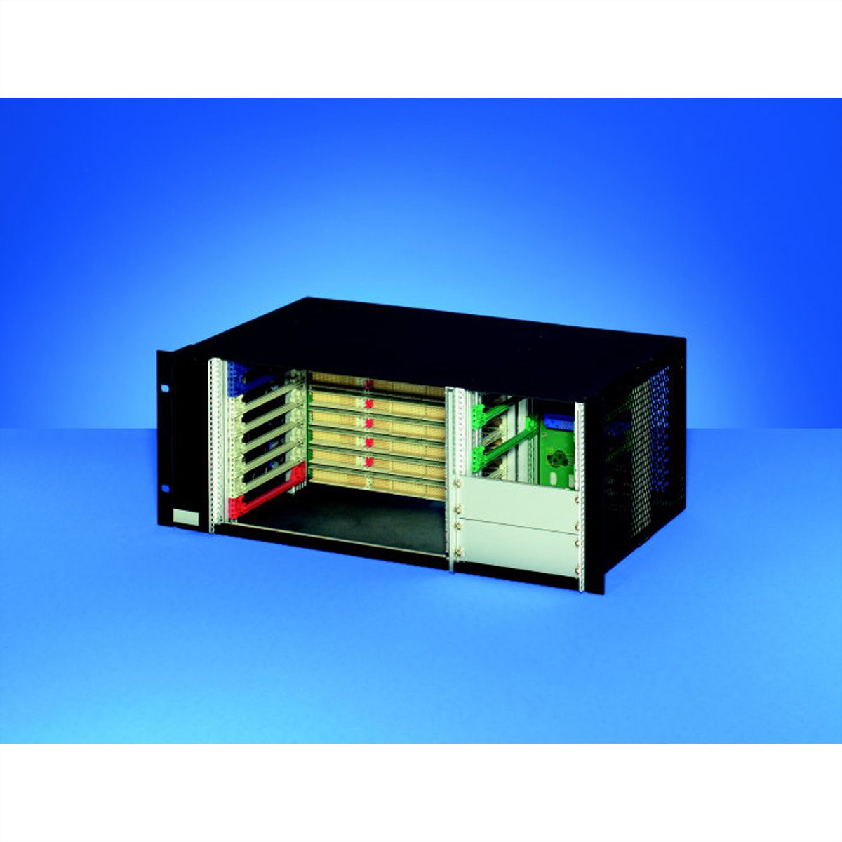 SCHROFF CPCI System With Pluggable PSU, PSB H.110, 4 U, 8 Slot