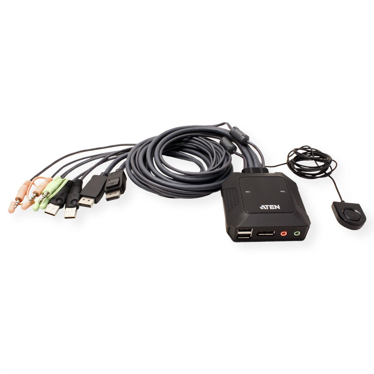 ATEN CS22DP 2-Poorts USB DisplayPort KVM Switch
